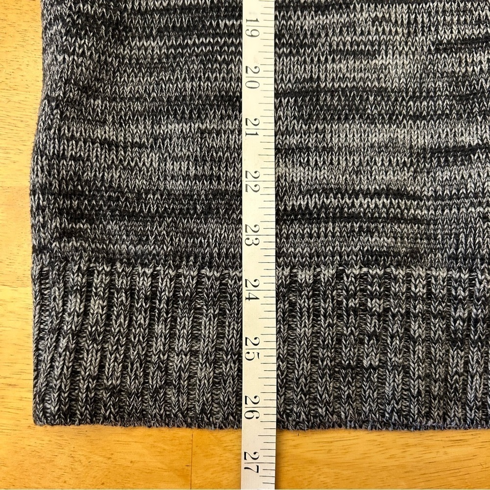 CONVERSE Shawl Neck Space Dyed Fisherman Sweater - Picture 10 of 11